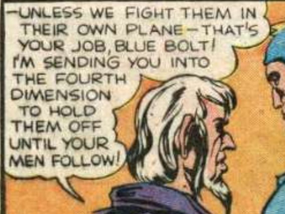 Original: soft, blocky lettering in a low-resolution comic scan